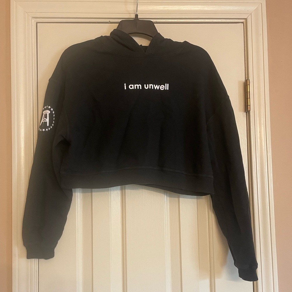 Call Her Daddy Cropped Hoodie